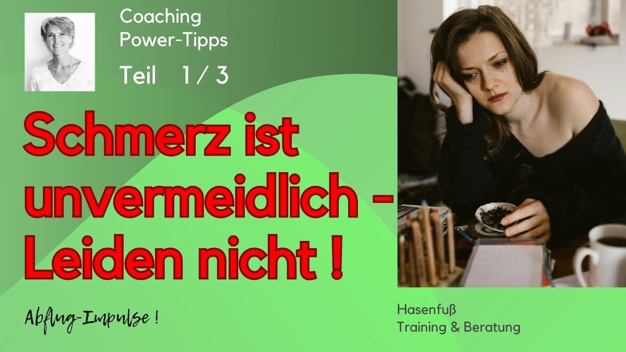 Unzufrieden und frustriert und leidest unter Dingen in Deinem Leben? Das geht anders!