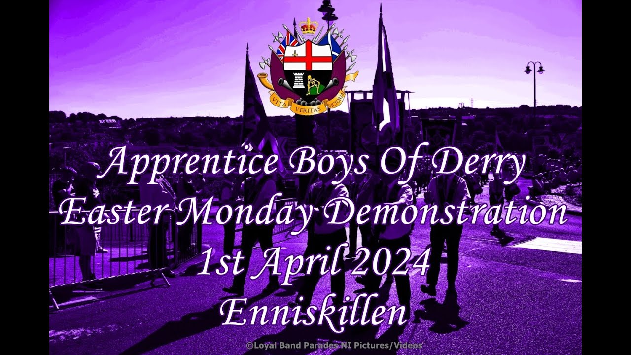 ABOD Easter Monday Parade Enniskillen 01/04/23 (Full Parade)
