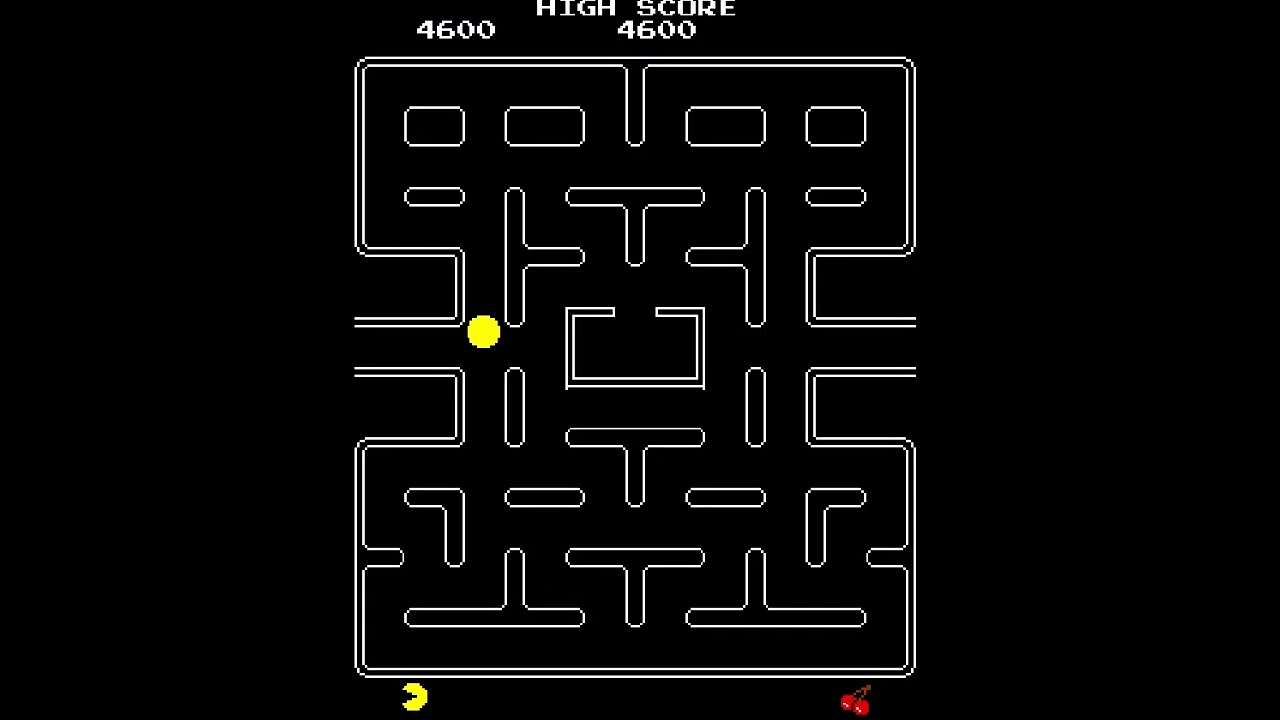 Namco Museum Vol. 1 - Pac-Man (Tate Mode) PRE-RELEASE FOOTAGE
