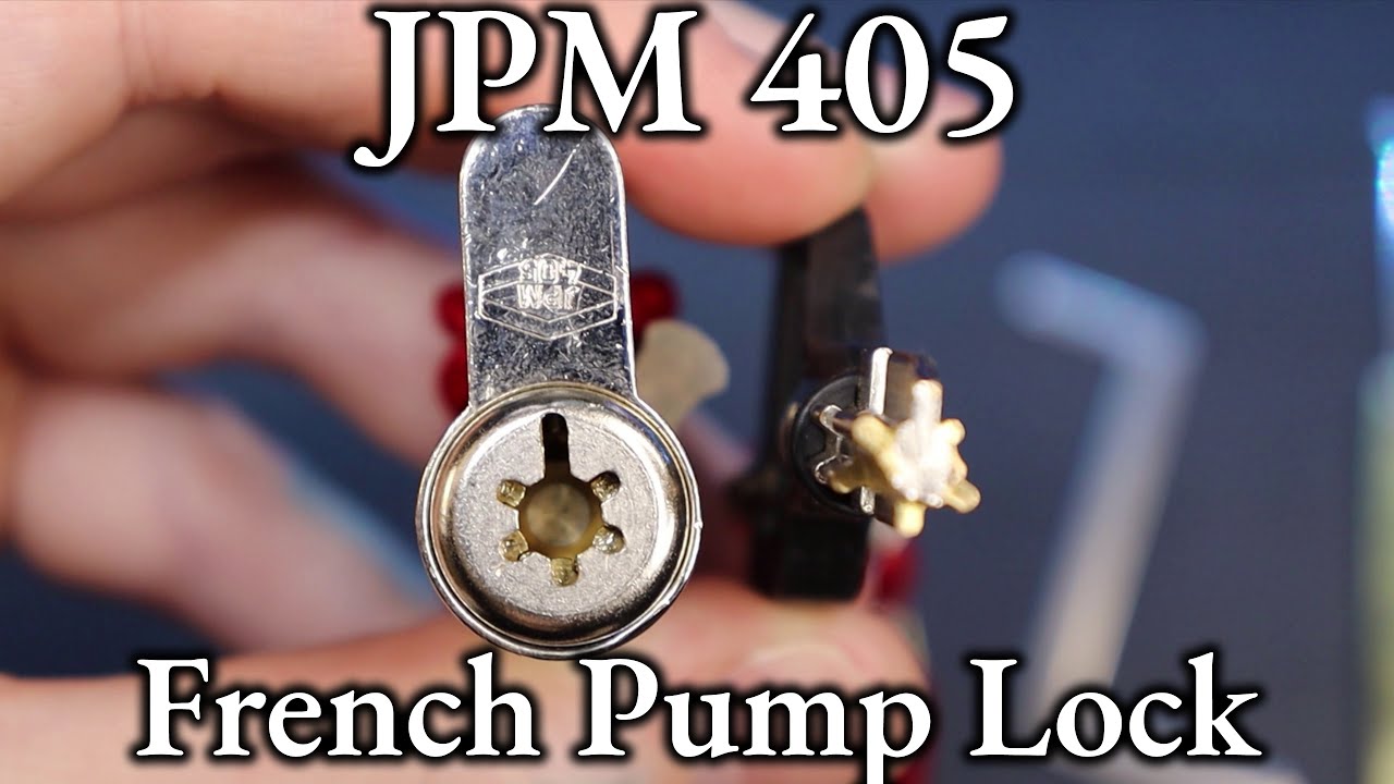 244) JPM 405 French Pump Lock Picked