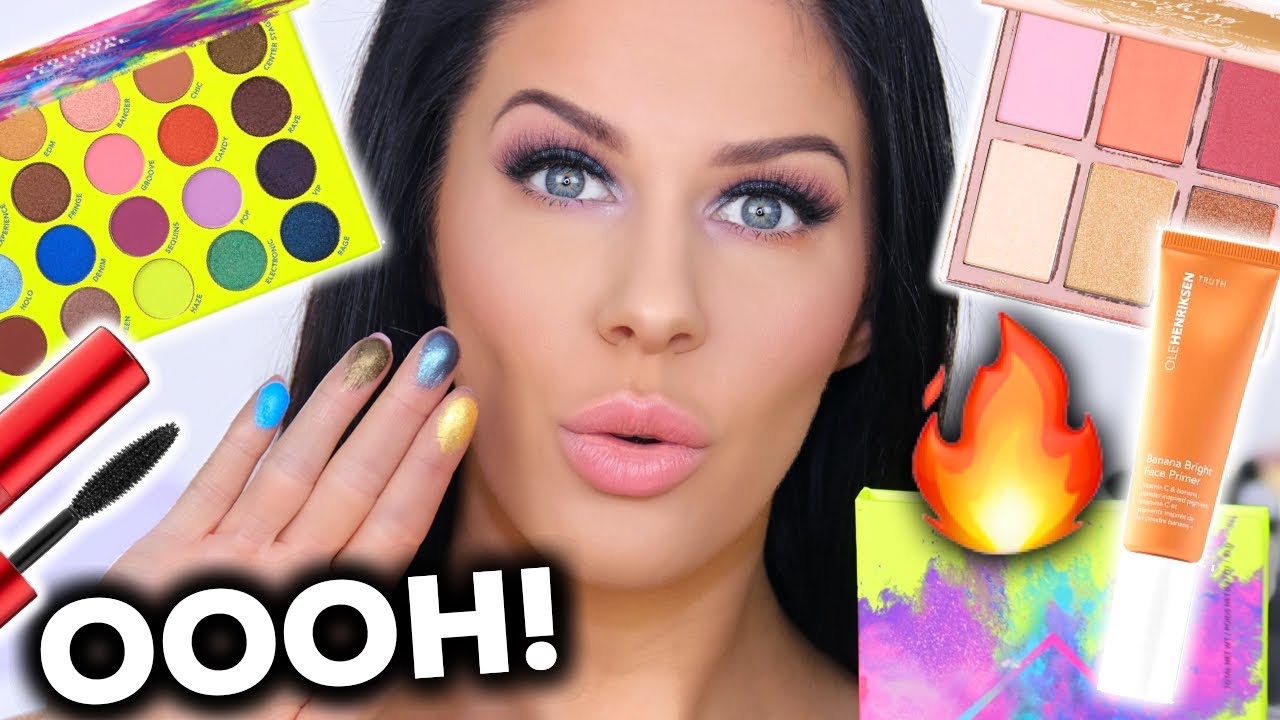FULL FACE OF NEW MAKEUP I'M OBSESSED WITH!! | NEW HOLY GRAILS!!