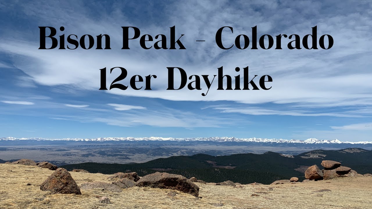 Bison Peak - Colorado 12er Dayhike