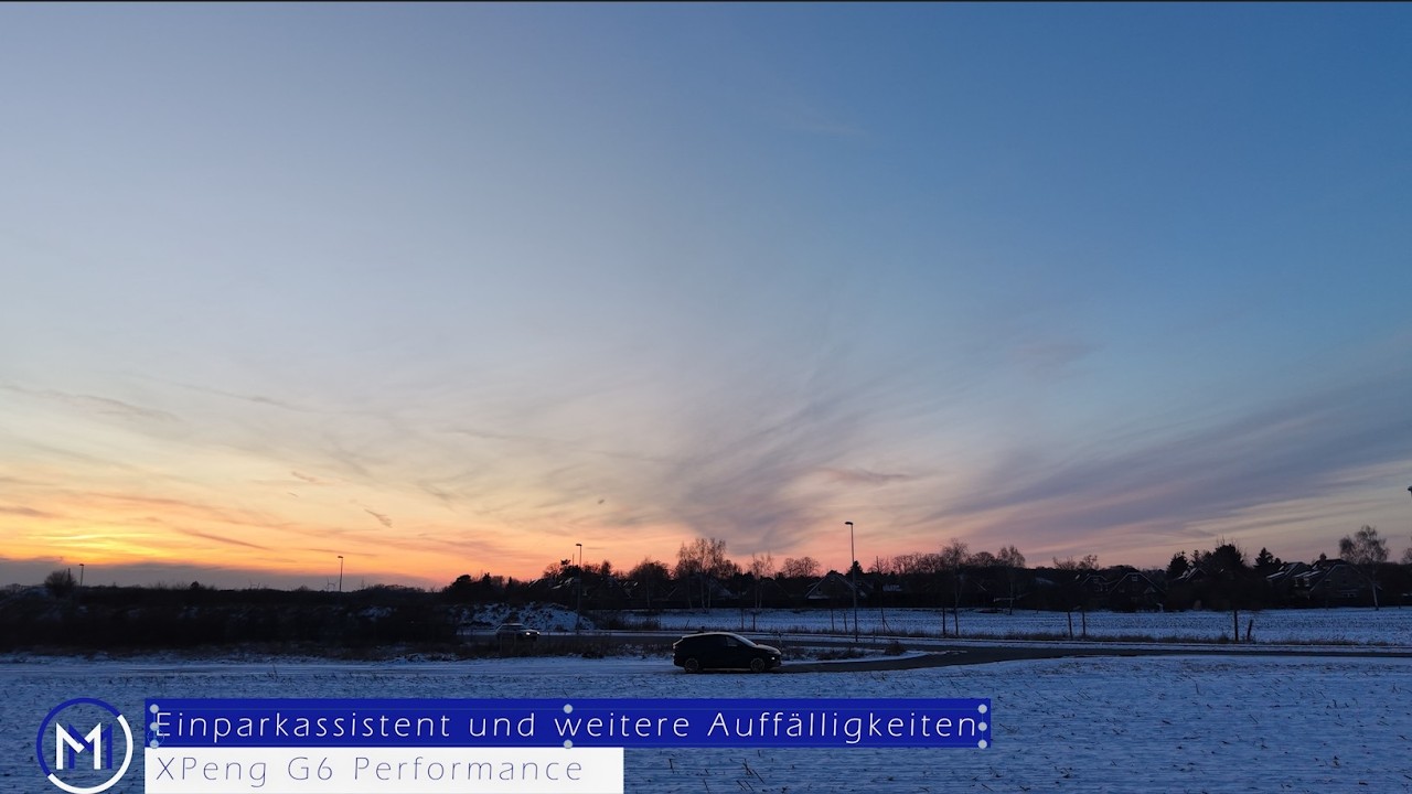 XPeng G6 Performance, meine Eindrücke vom Einparkassistenten und noch ein paar Kleinigkeiten.