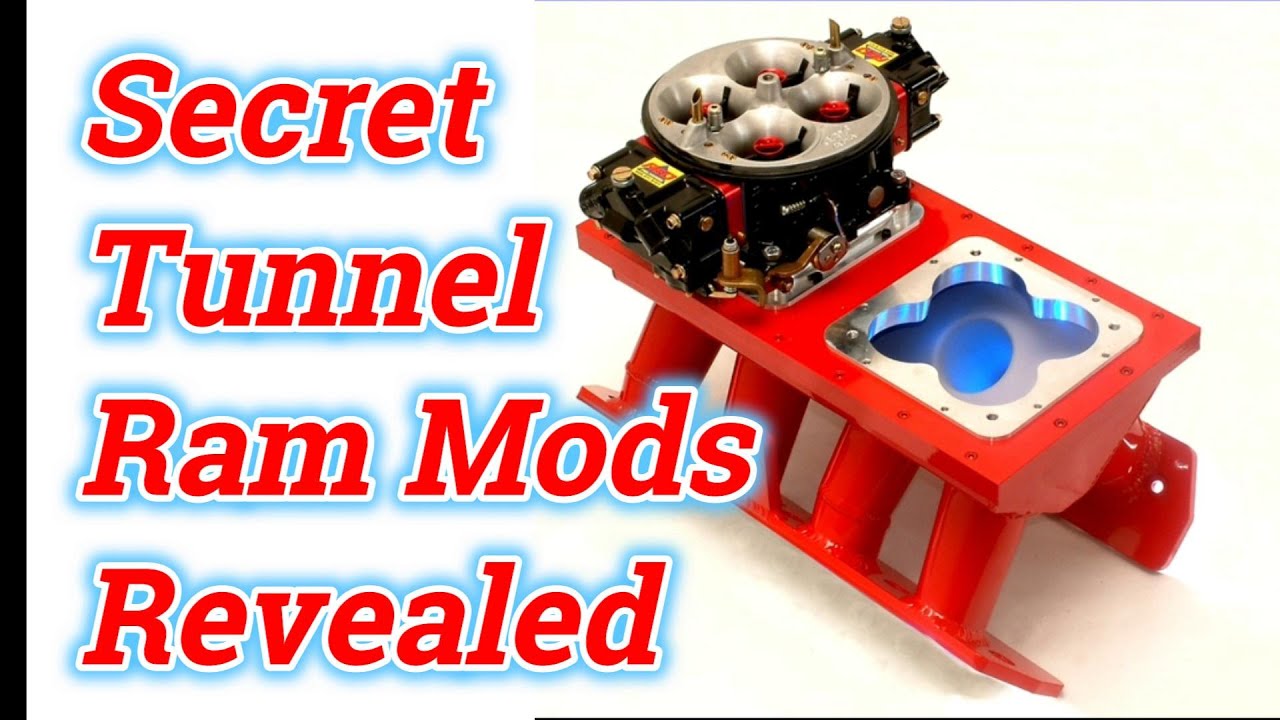 DV's porting secrets for street and race tunnel ram's.