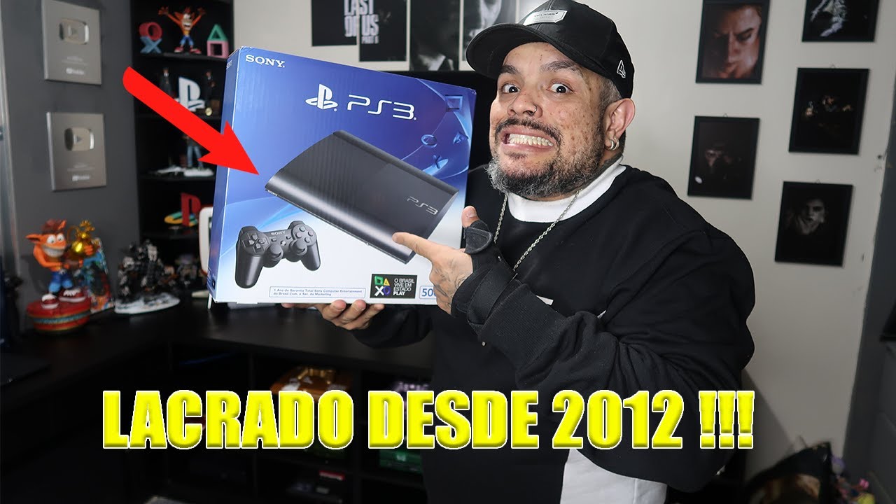 PLAYSTATION 3 LACRADO SENDO ABERTO !!!