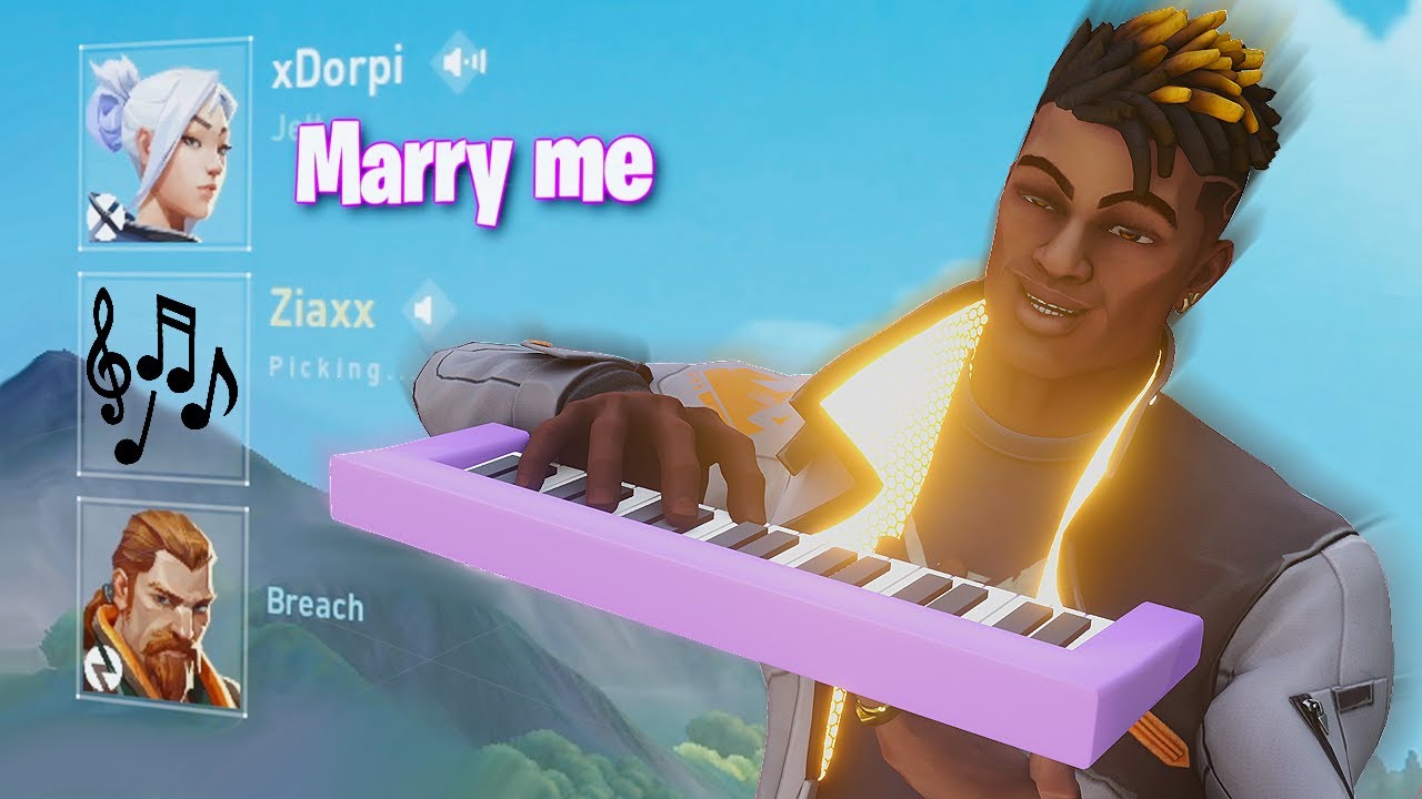 Valorant...But Piano Comms ONLY