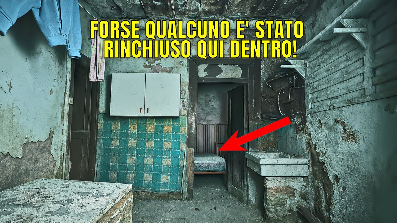 IN QUESTA CASA ABBANDONATA FORSE E' ACCADUTO QUALCOSA DI SPAVENTOSO!