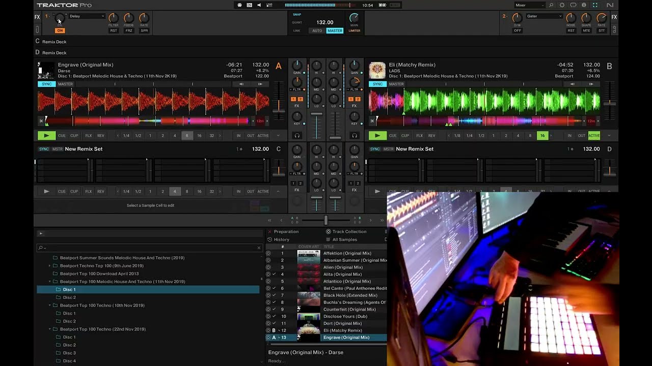 2025 12 25 - mix Set Techno house mélodique top beat port 2019 charts
