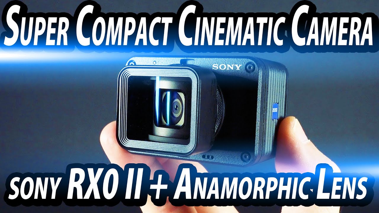 Super Compact Cinematic Camera!! RX0 II x Anamorphic Lens