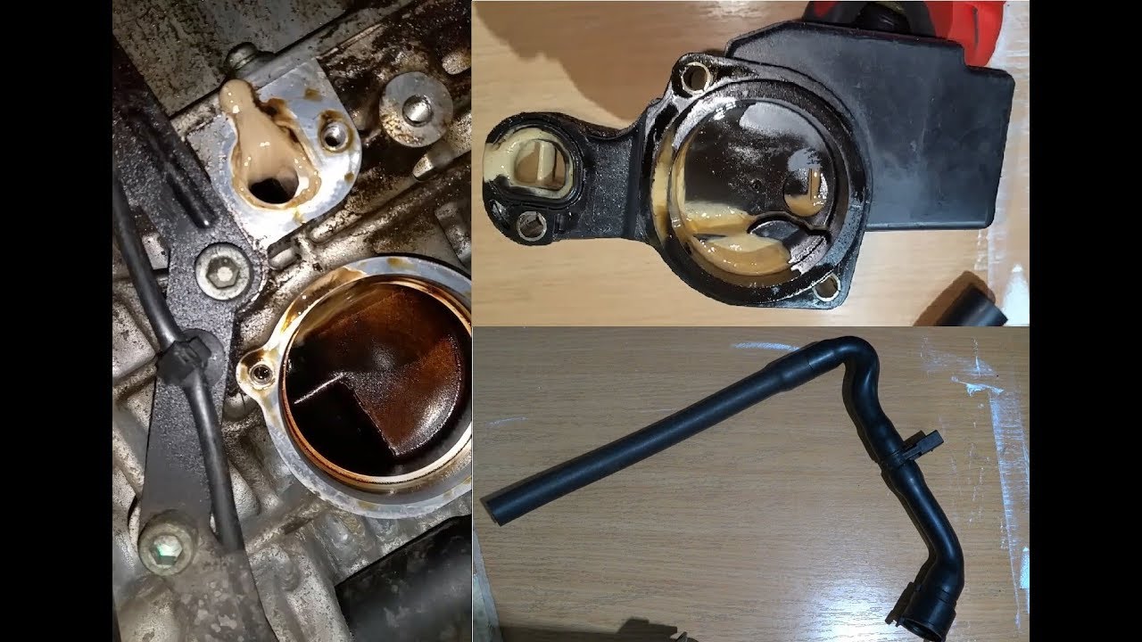 11. Czyszczenie odmy - wymiana  przewodów Audi A2 AUA