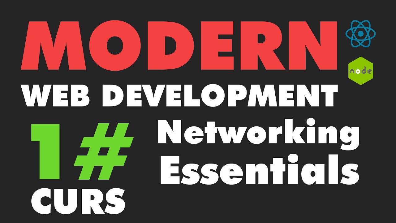 Curs Modern Web Development | 1# Retelistica de baza pentru Web