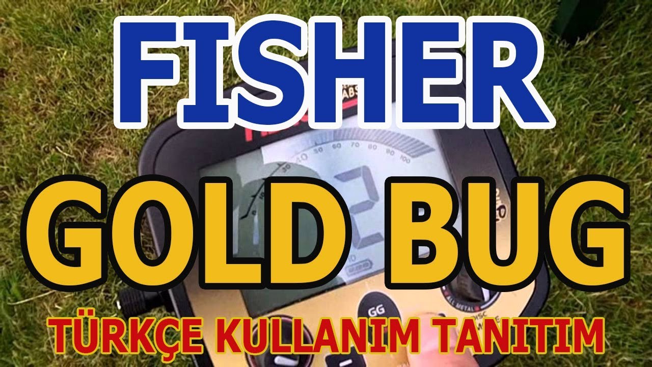 Fisher Gold Bug Pro Gold Detectors Türkçe Kullanım - Mega Dedektör