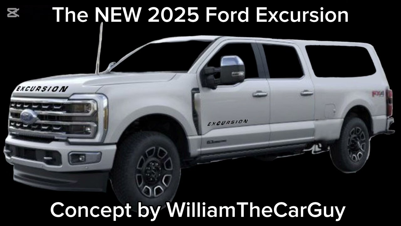 The NEW 2025 Ford Excursion (Concept by WilliamTheCarGuy)