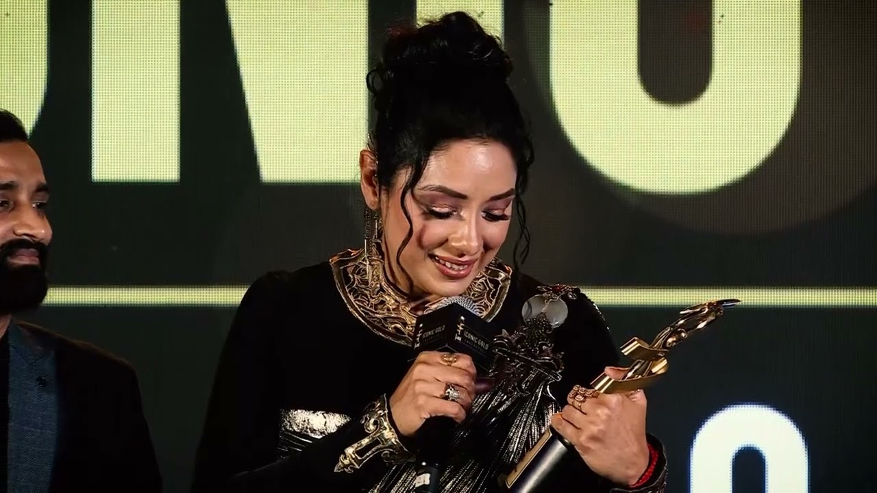 Rupali Ganguly wins 'Most Influential Personality - Television Female' at Iconic Gold Awards 2025