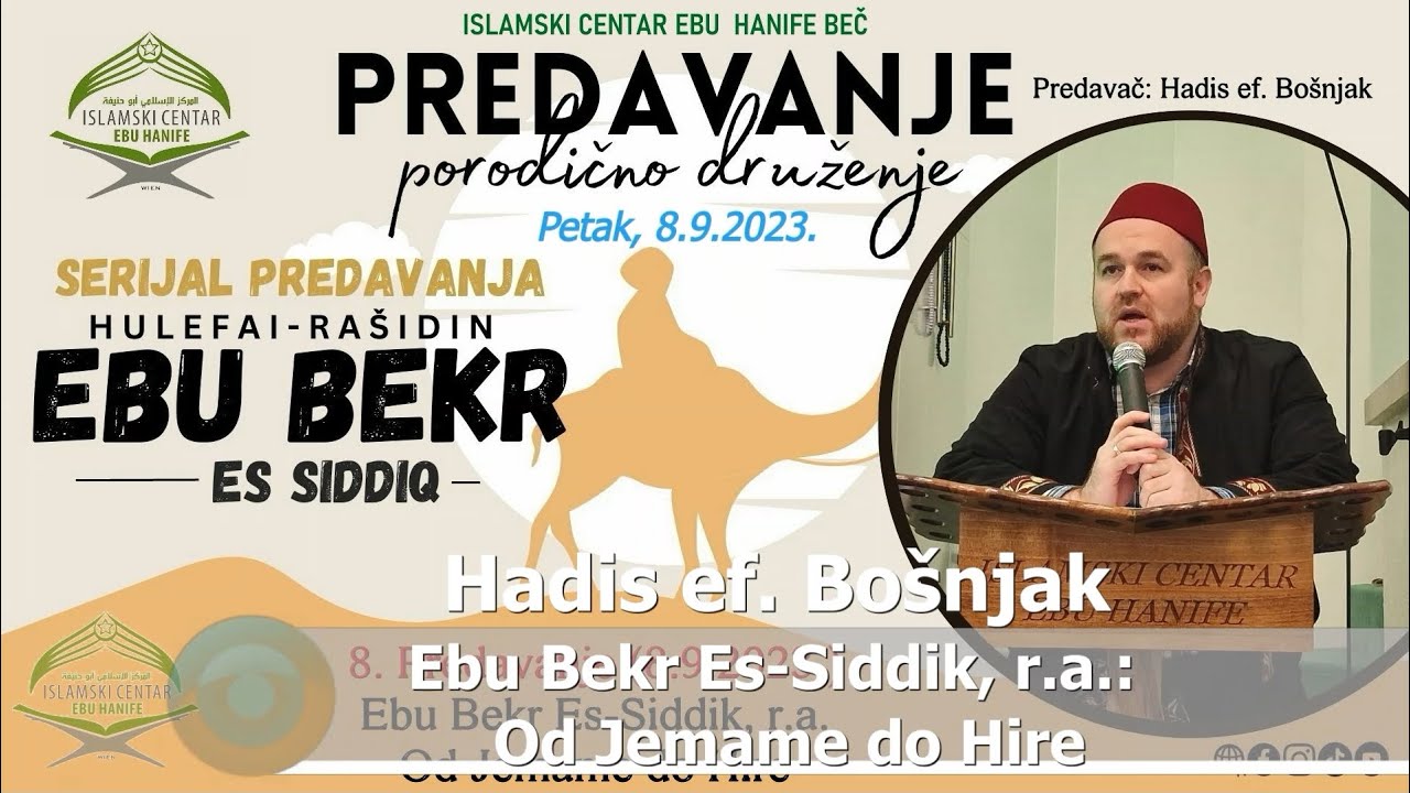 Hadis ef. Bošnjak: 