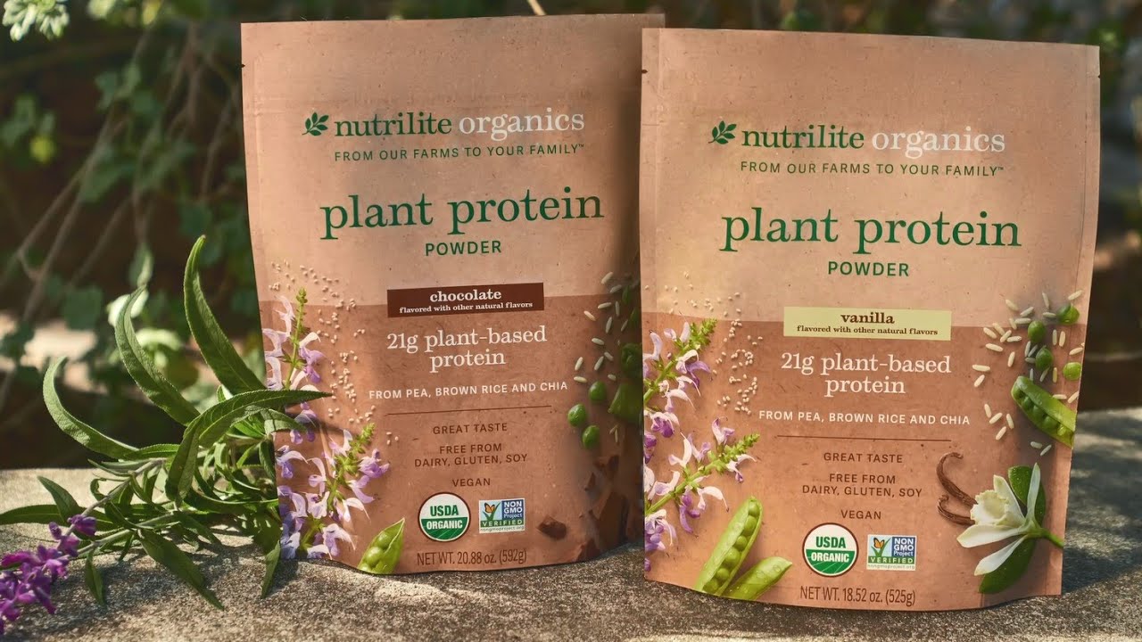 Plant-based Protein Powder - Nutrilite Organics | Amway