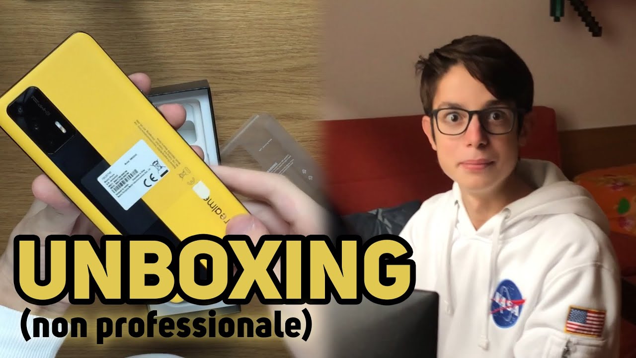 il mio PRIMO TOP di GAMMA ANDROID | unboxing realme GT (con Gabbo)