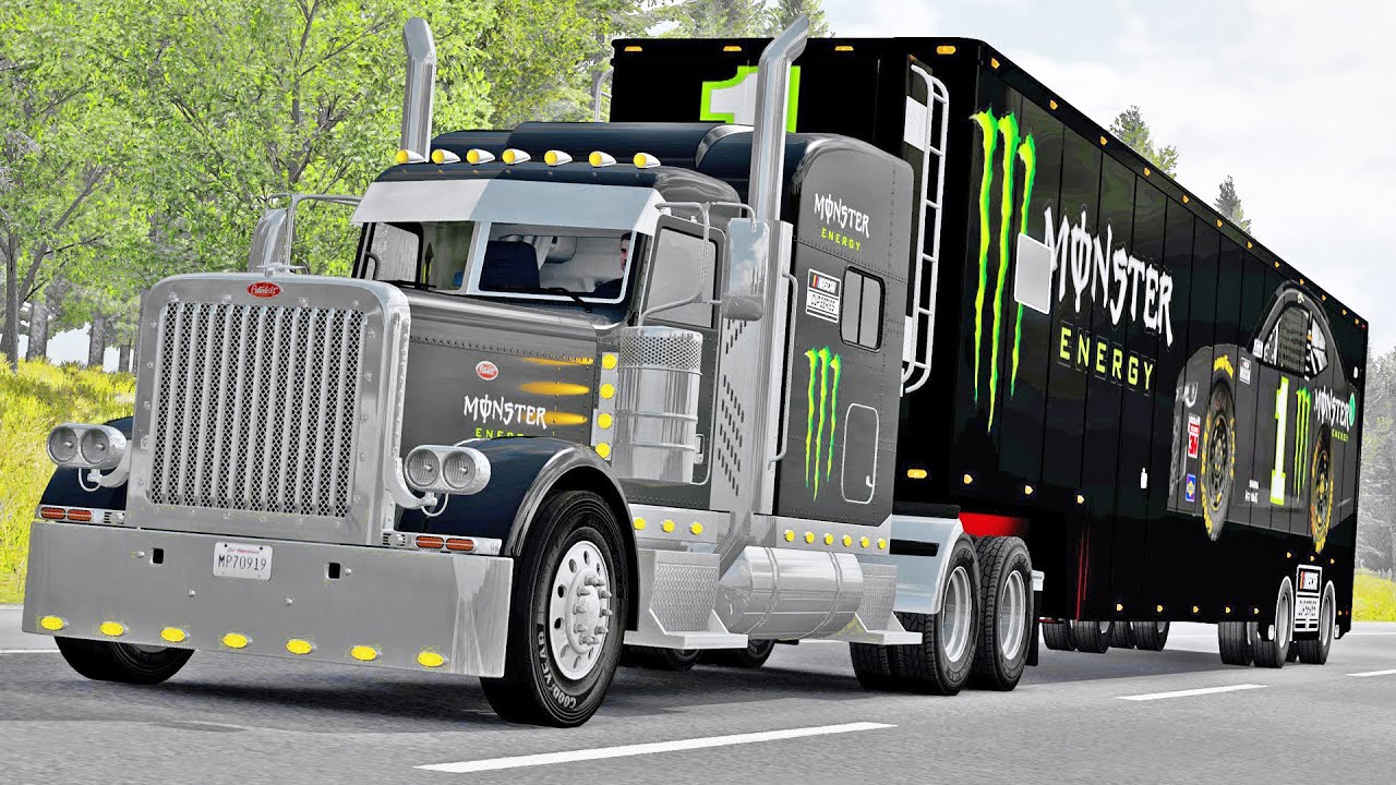 Kurt Busch's NASCAR Hauler | American Truck Simulator