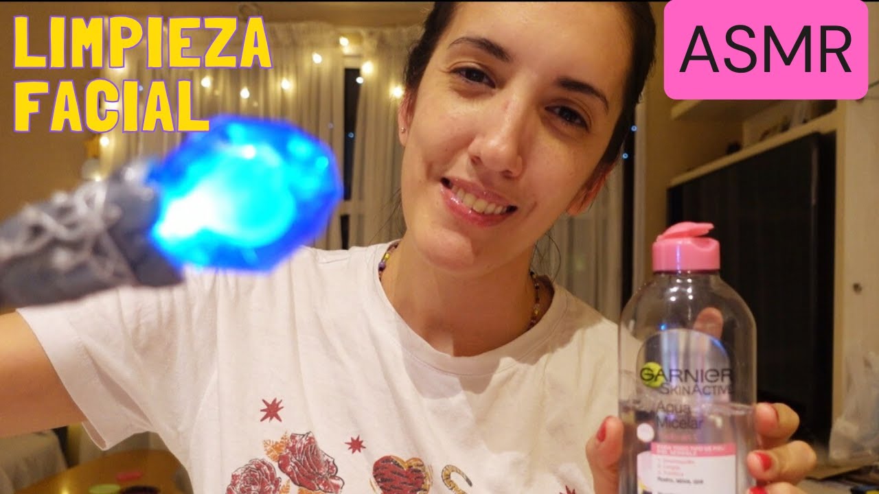 ✨ASMR✨ español - Limpieza facial Para dormir Lindo mas Canción de cuna