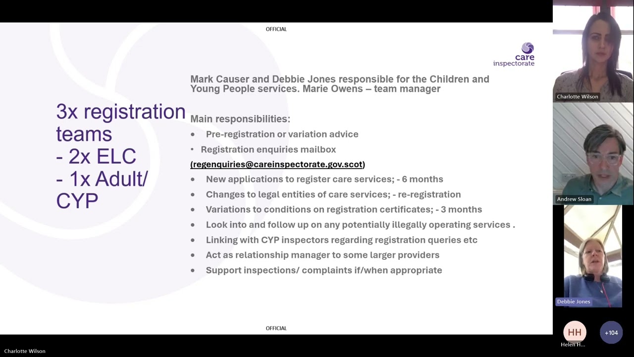 Provider update briefing on inspection year 2024-25