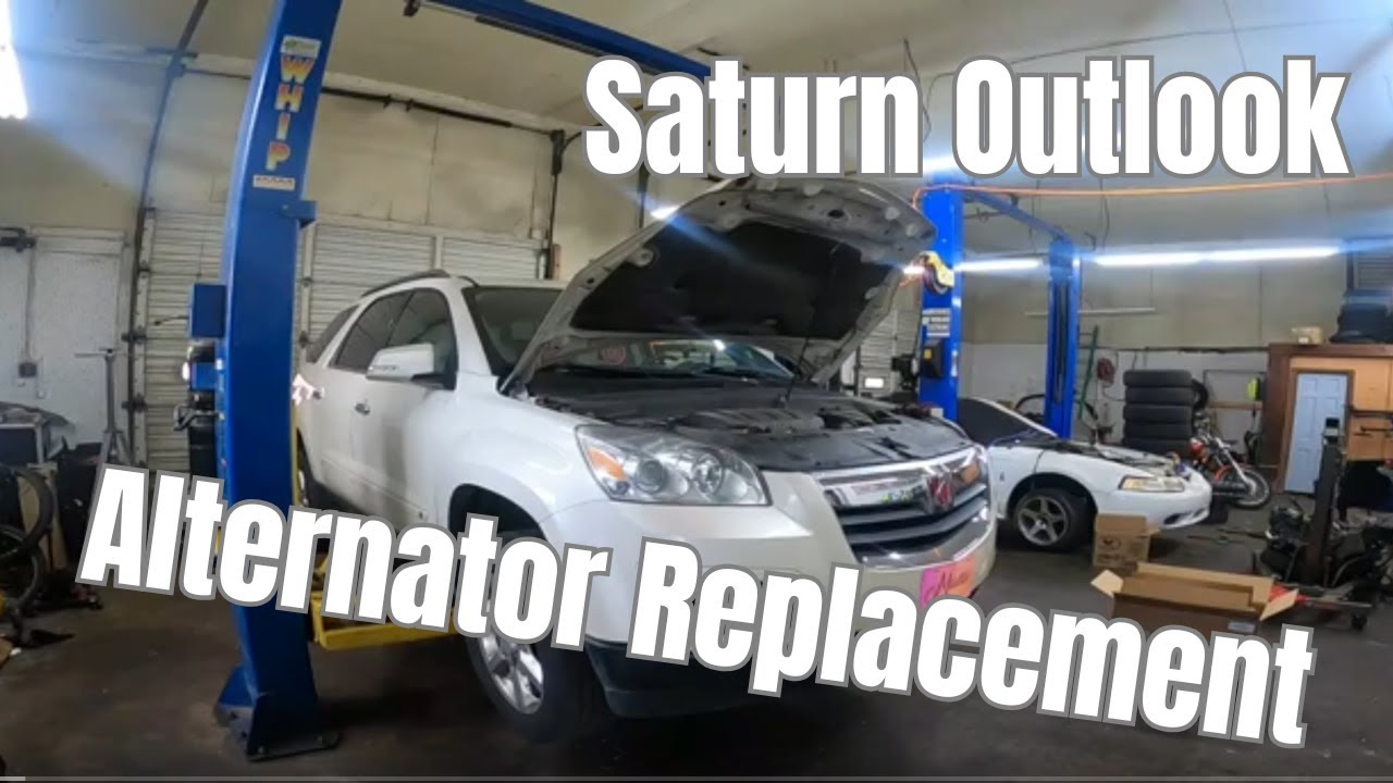 Saturn Outlook Alternator Replacement