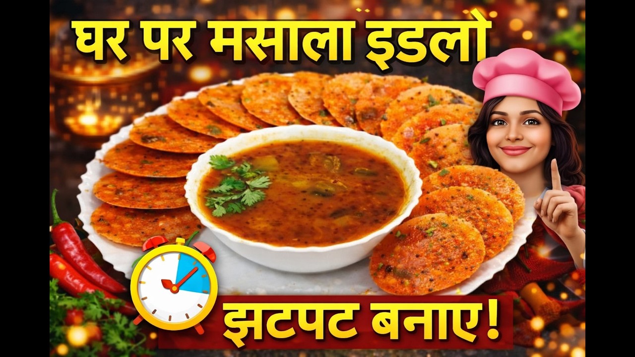 घर बैठे मसाला इडली कैसे बनाएं | Masala Idle Recipe in Hindi #recipe #food #cooking