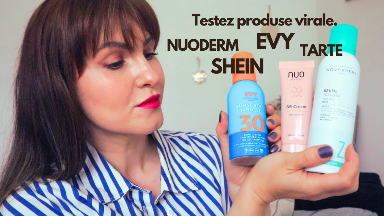Testez Nuoderm, Tarte si machiaj de pe Shein