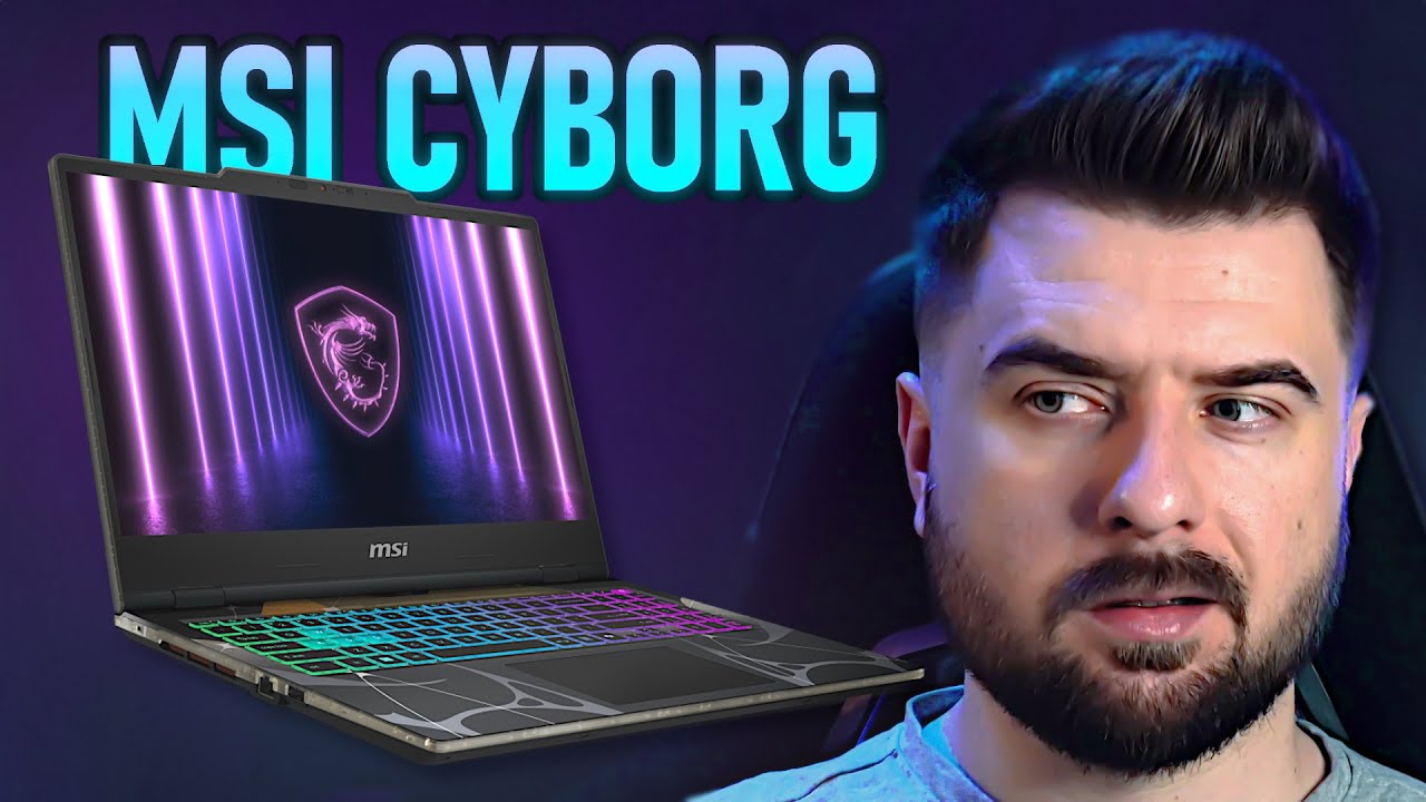 Najtańszy laptop gamingowy MSI z RTX 5050 🤖 Test i recenzja MSI Cyborg 15