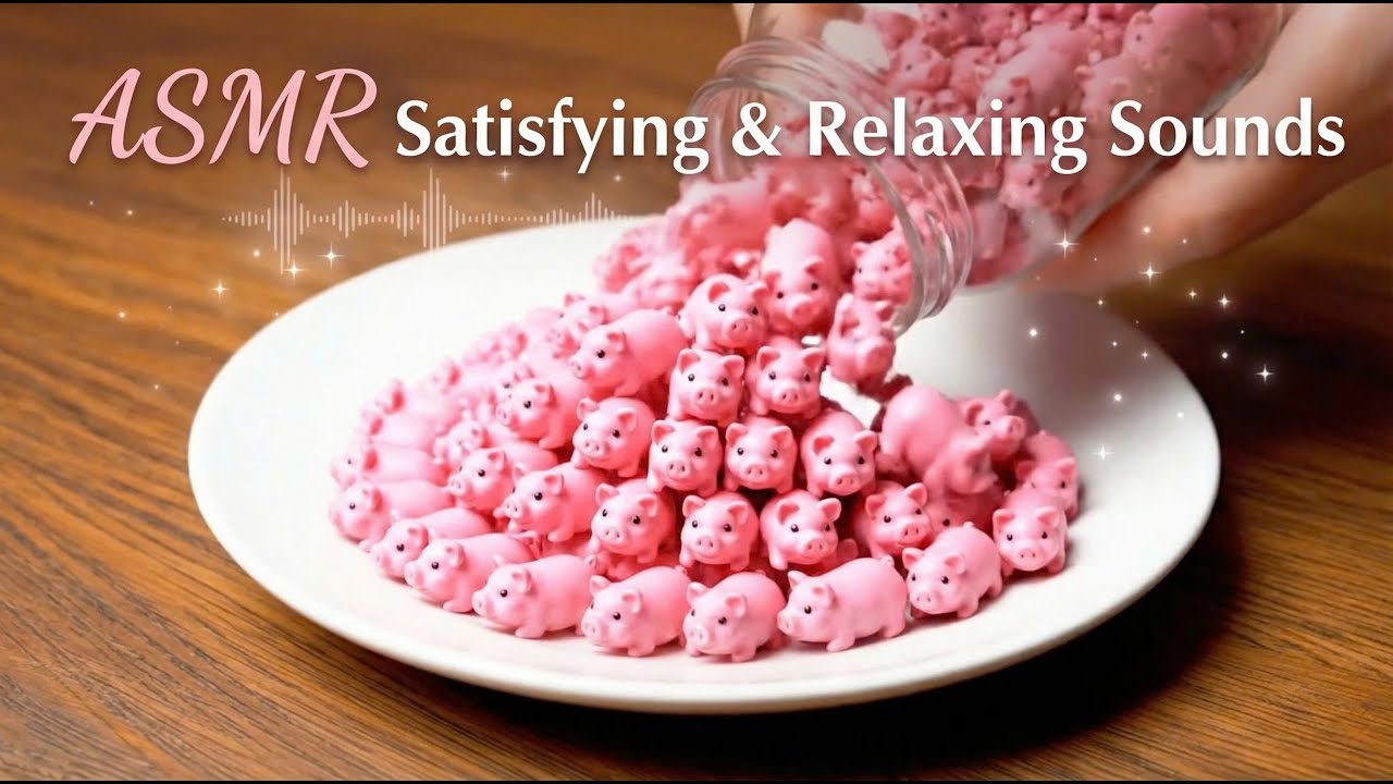 ASMR Pouring Tiny Things from a Jar | Satisfying & Relaxing Sounds I AI Content Creation Universe