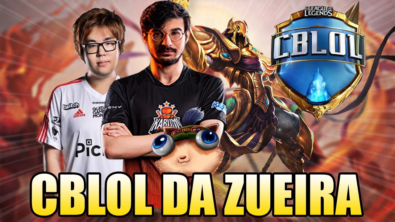 REVOLTA TILTANDO COREANO E GOKU TROLLANDO - CBLOL DA ZUEIRA