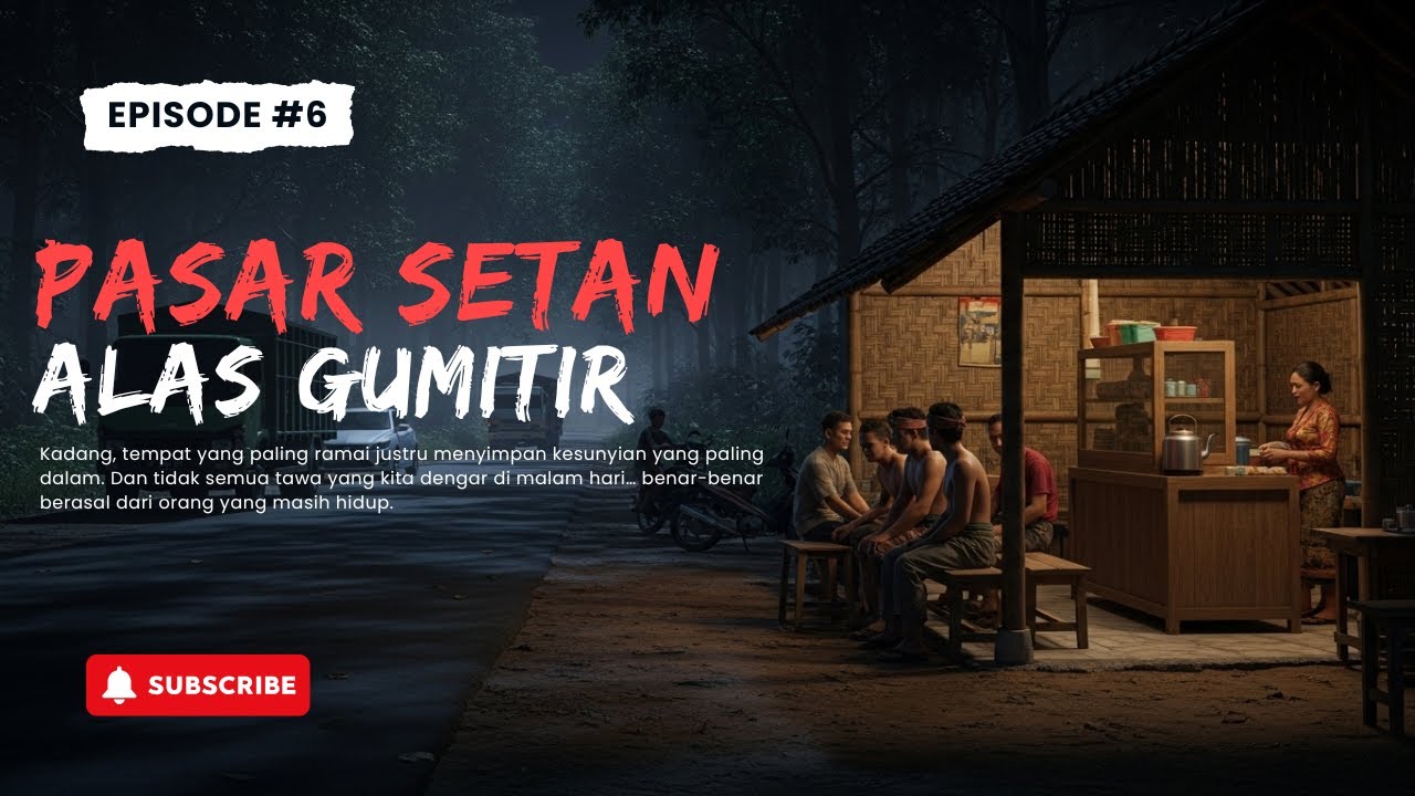 PASAR SETAN ALAS GUMITIR | Warung Pinggir Hutan | Cerita Horor #6