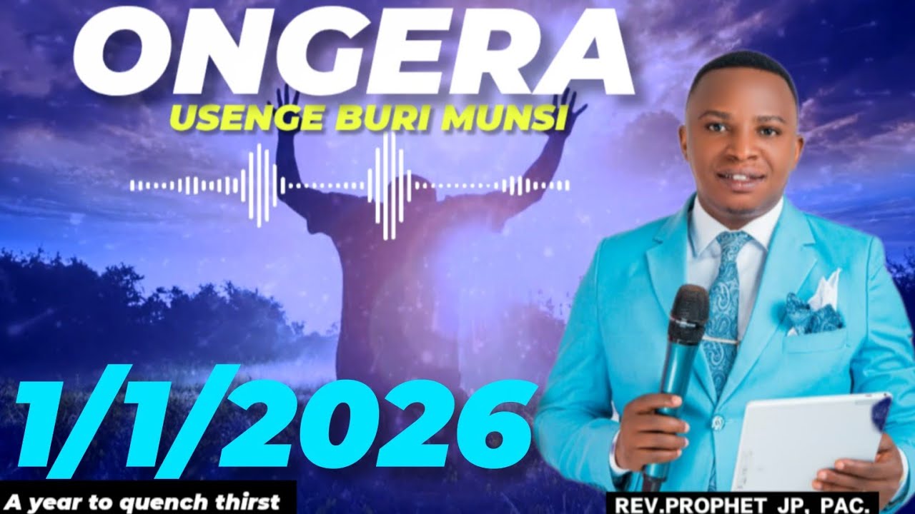 Day 1 pray again //REV.PROPHET JP, PAC// A year to quench thirst (umwaka wo gushira inyota)