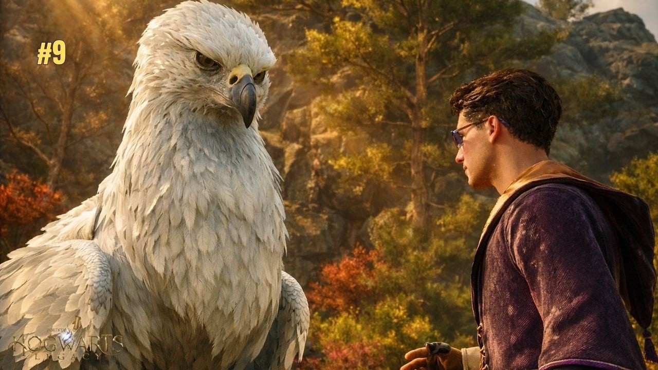 I Met a HIPPOGRIFF in Beast Class! 🦅 Hogwarts Legacy Part 9 Gameplay