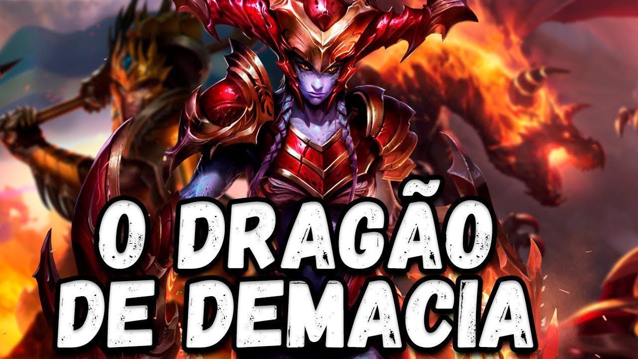 HISTÓRIA DE SHYVANA, A MEIO-DRAGÃO - League of Legends