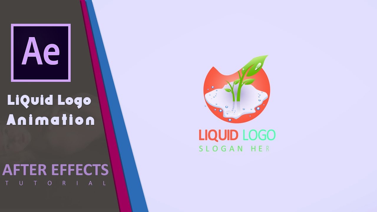 Create Liquid Logo Animation - After Effects Tutorial