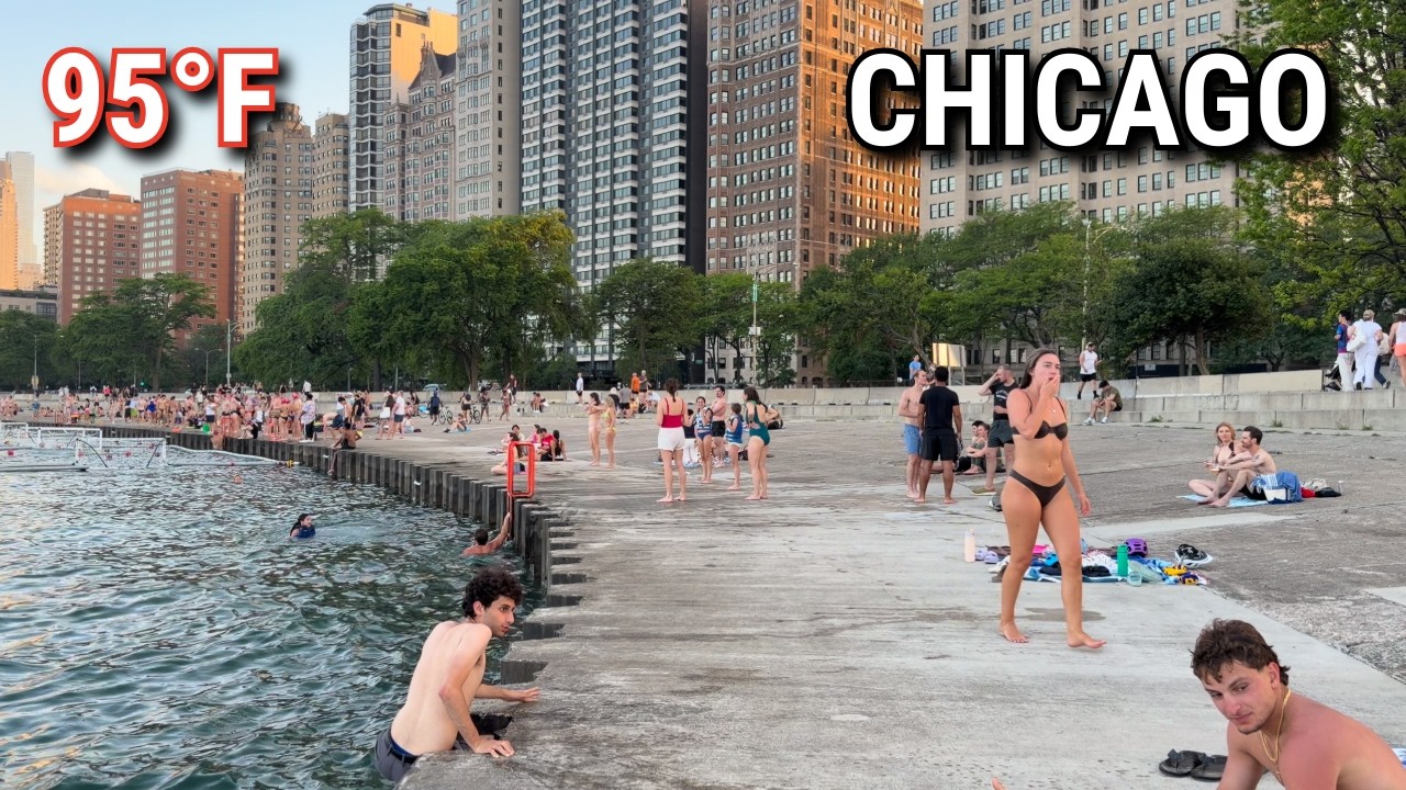 Extreme Heat In Chicago 🥵 Hot Summer Day Walking Tour On Tuesday | June 30, 2026 | 4K HDR 60fps