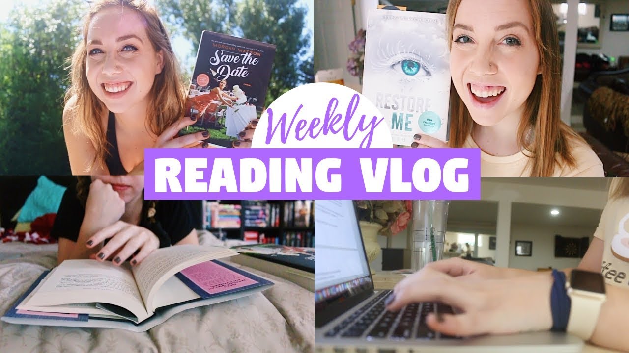Reading 5 Books and Finishing My Novel Outline! | Weekly Reading and Writing Vlog July 9-13