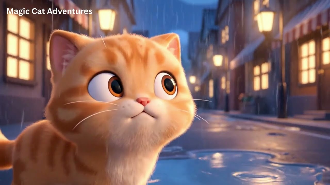 🐾 Milo & Luna: The Magical Cat Adventure | Emotional Animated Story 🌙✨