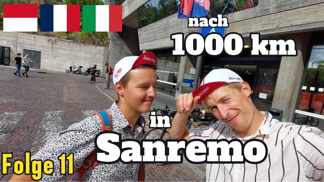 Am Ziel! 1000 km über die Alpen quer durch Norditalien - Tour de Sanremo - Folge 11 -