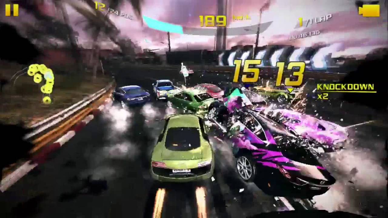 Asphalt 8 Airborne best car crash