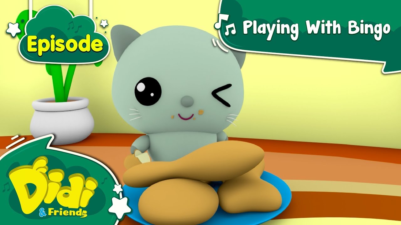 [EPISODE] Playing With Bingo | Didi & Friends English Episode | Nurser Rhymes & Kids Songs