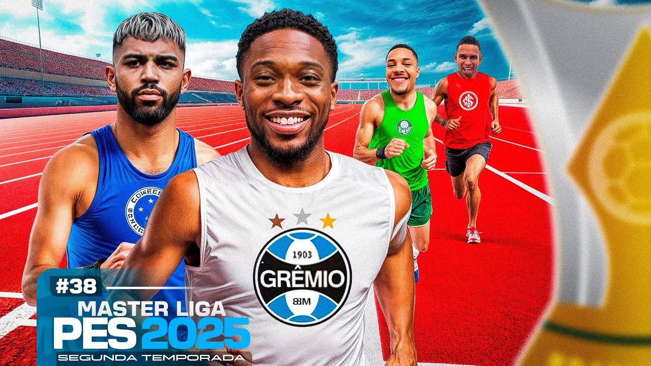 CORRIDA PELO TÍTULO DO BRASILEIRÃO! MASTER LIGA PES 2025 - EP 38