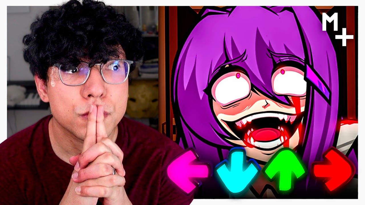 Magma Juega Doki Doki FINAL MALO en Friday Night Funkin 😰🎵