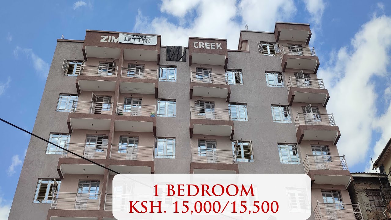 Affordable House for rent 1 Bedroom Apartment (KSH.15,000 /15,500) | Zimmer - Episode 9
