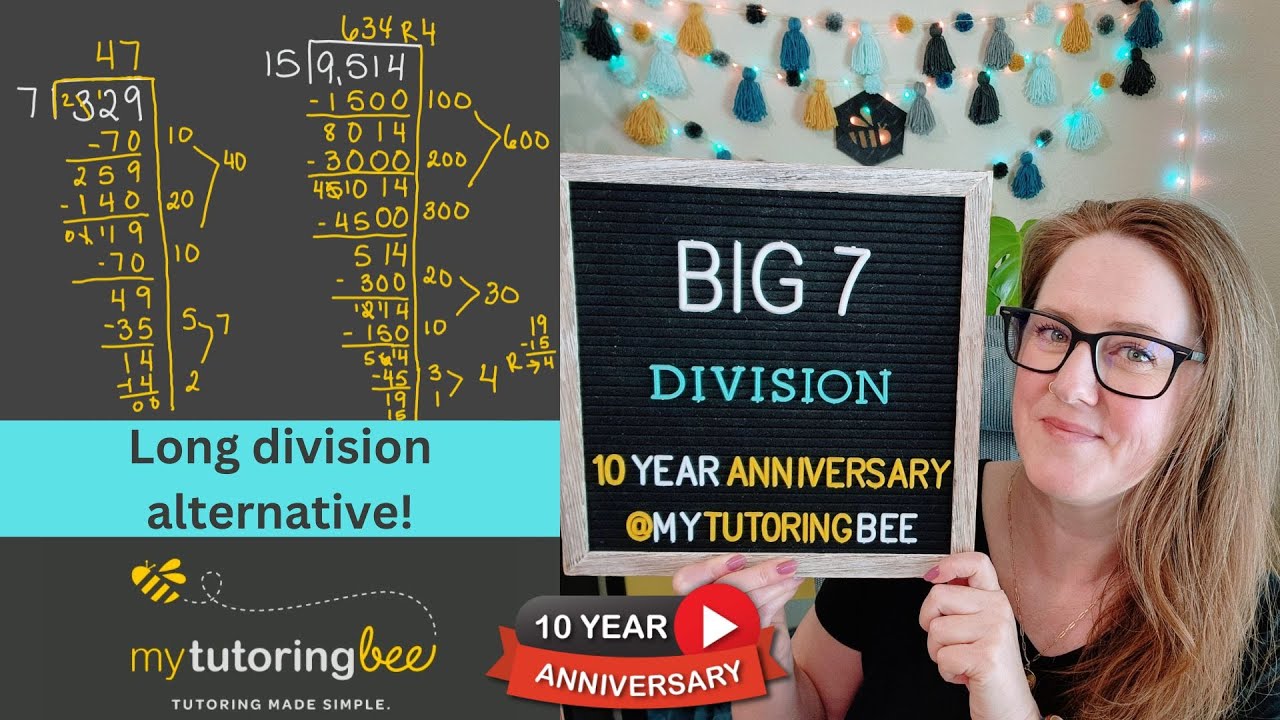 Big 7 Division Strategy Long Division Method