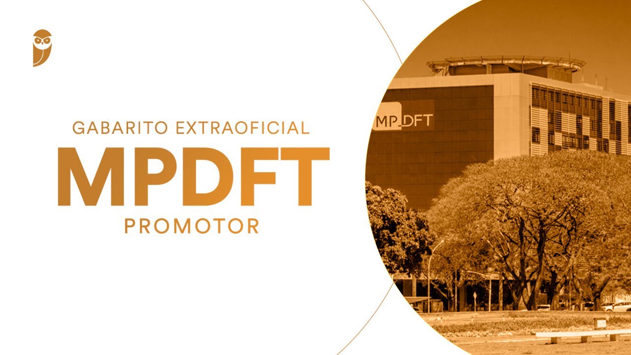 Gabarito Extraoficial: MPDFT (Promotor)