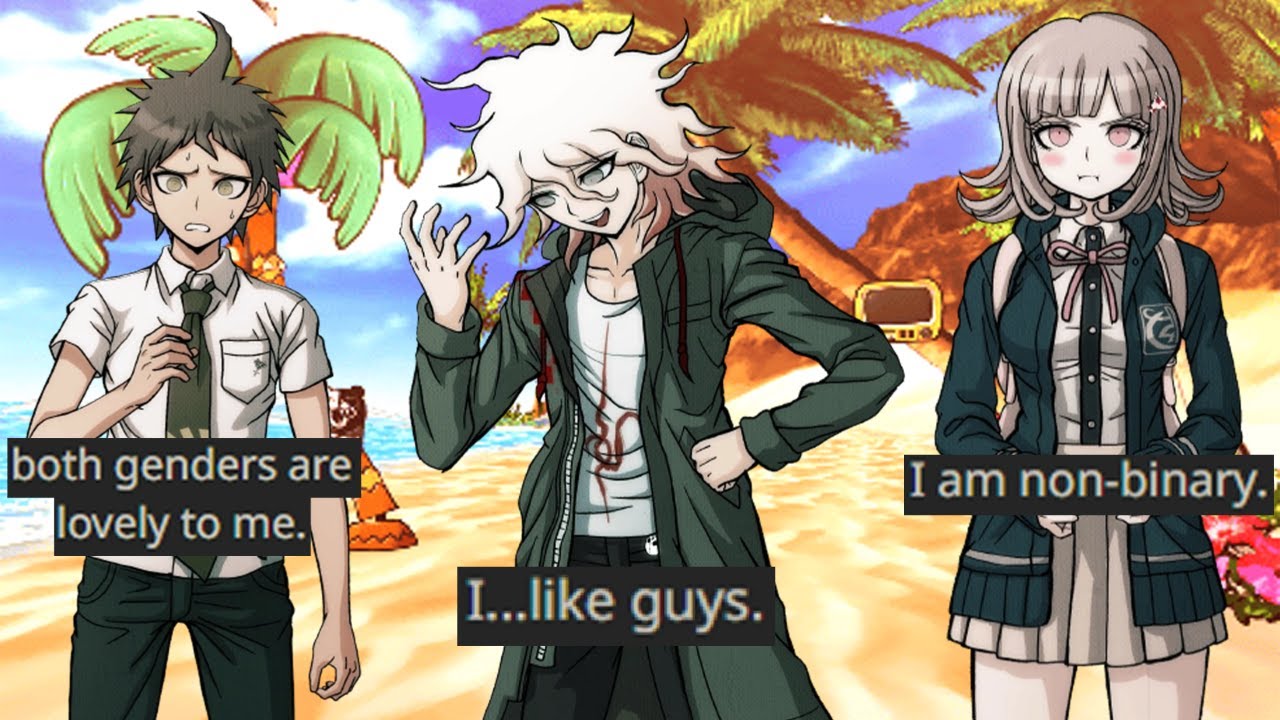Asking Danganronpa 2: Goodbye Despair characters their sexuality.
