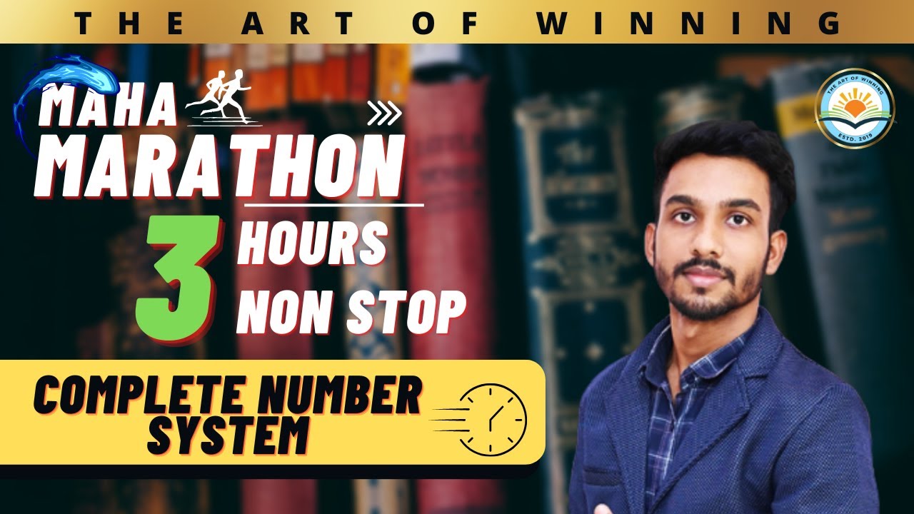|| Complete Number System || Marathon  Class || 3 Hours Non Stop || T-TET & WB-TET ||
