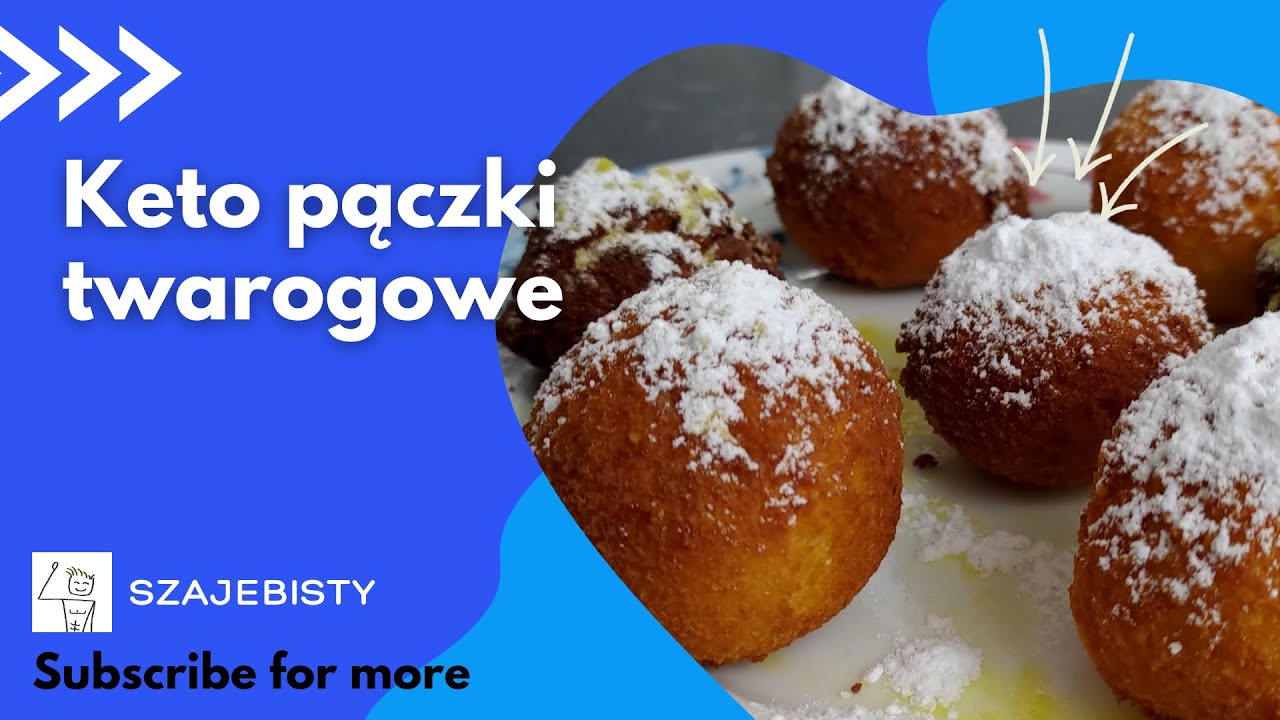 Keto pączki twarogowe - idealne na tłusty czwartek