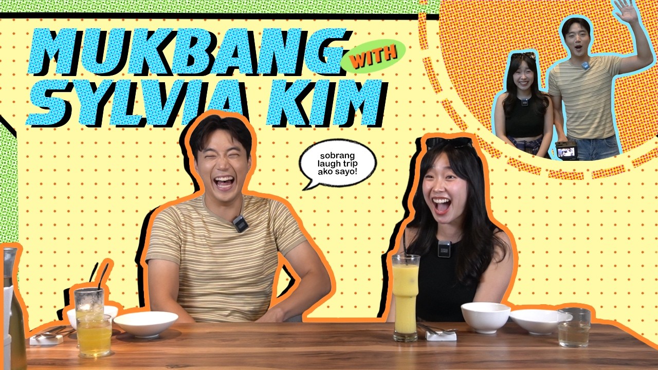 Mukbang at Tawanan with Korean OPM Singer, Sylvia Kim | Ryan Bang